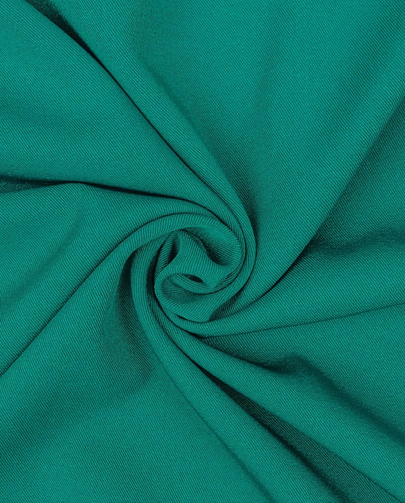 Костюмно-плательная  ткань "Пикачу" цвет бирюза