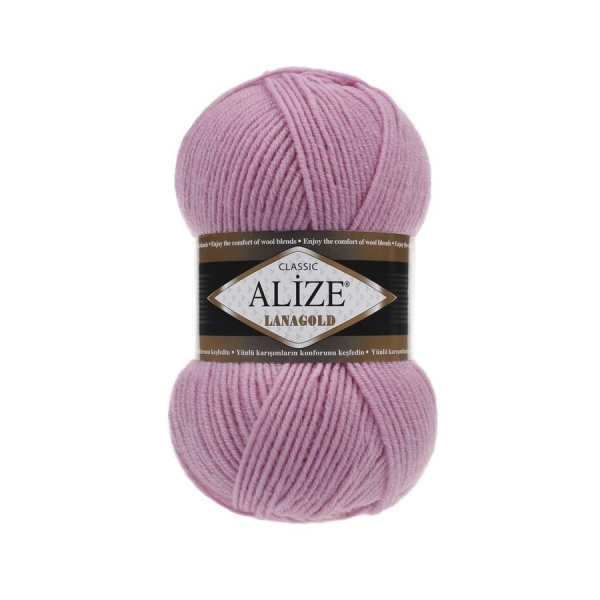 Пряжа LANAGOLD (Alize), цвет 98 розовый